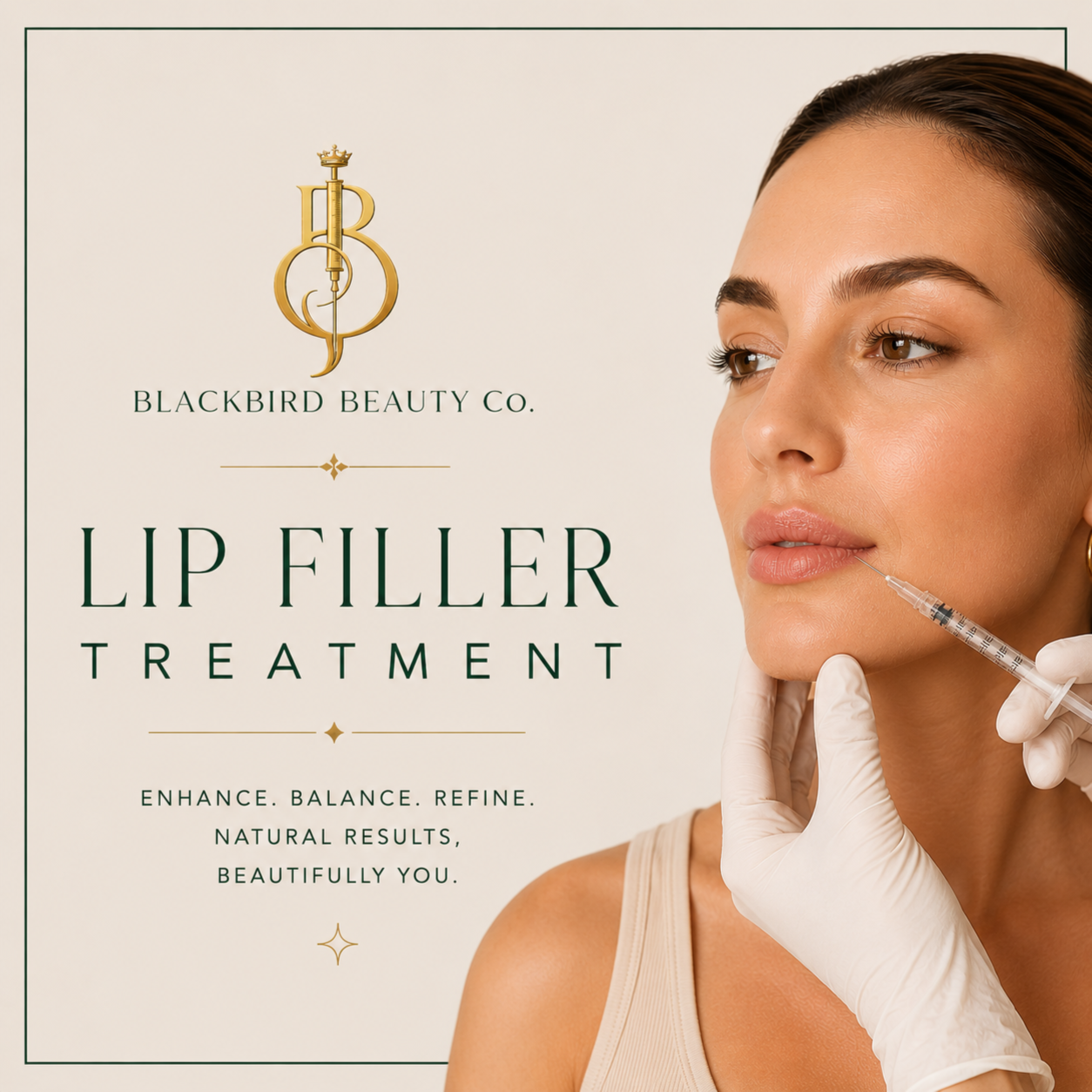 Lip Filler Treatment at Blackbird Beauty Co. LLC in Home, TX