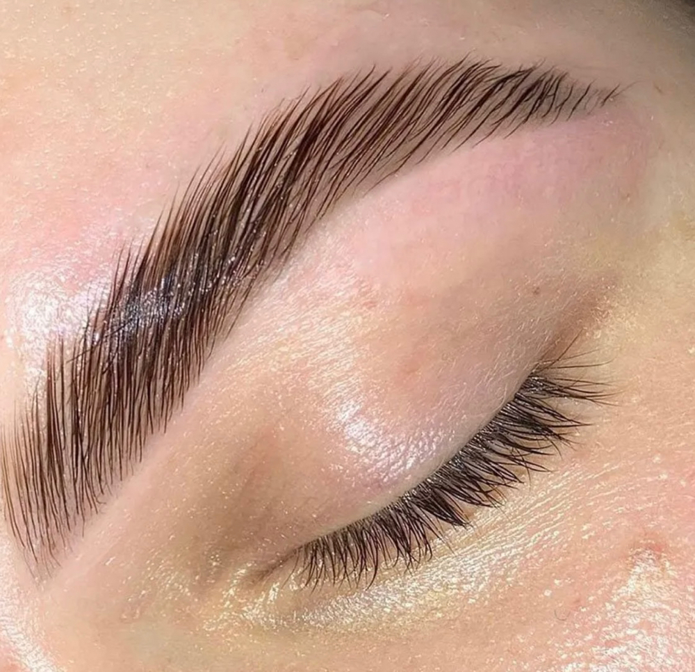 Brow Lamination, Wax & Tint