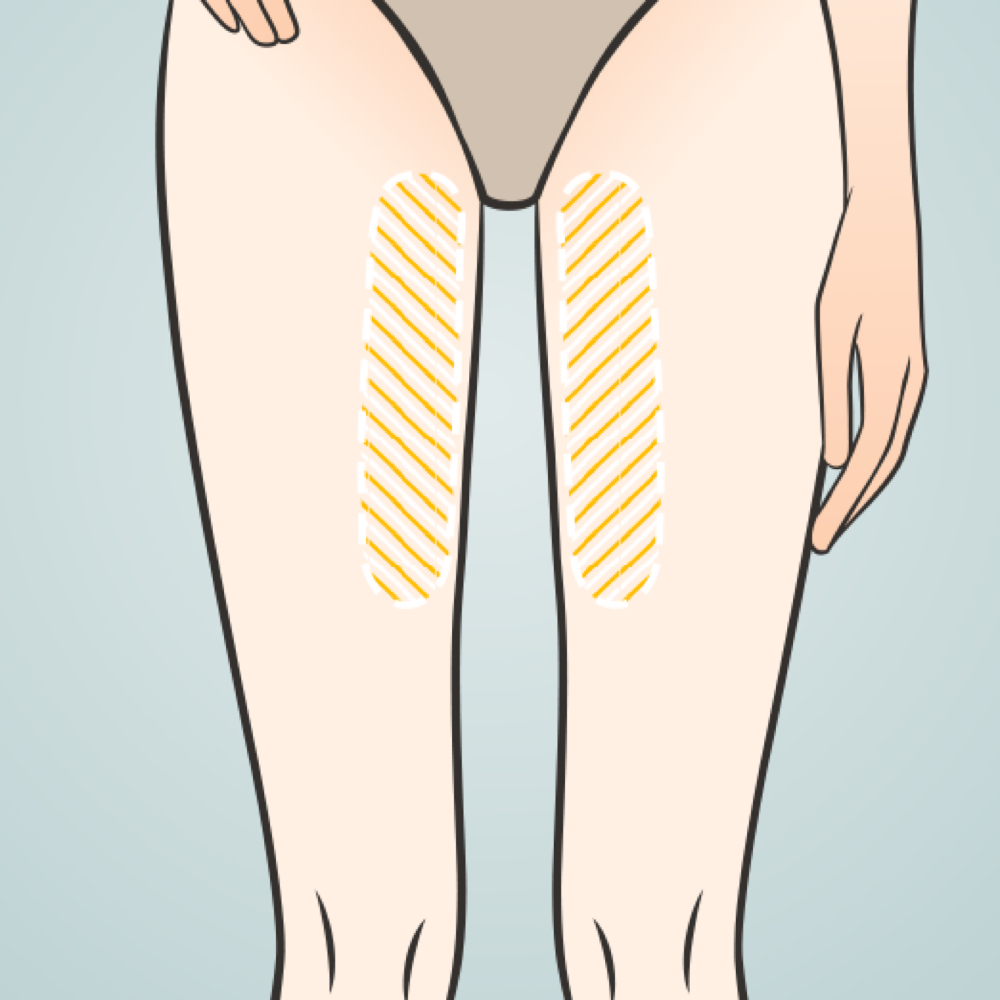 Inner Thigh Women at Wax Lux Studio in Spring, TX