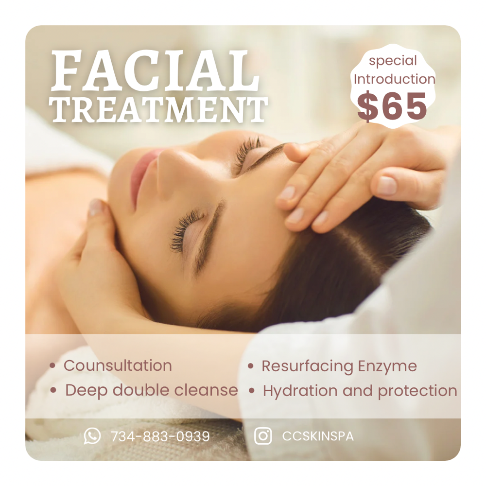 Counsultation/Facial at CC Skin Spa in Northville, MI