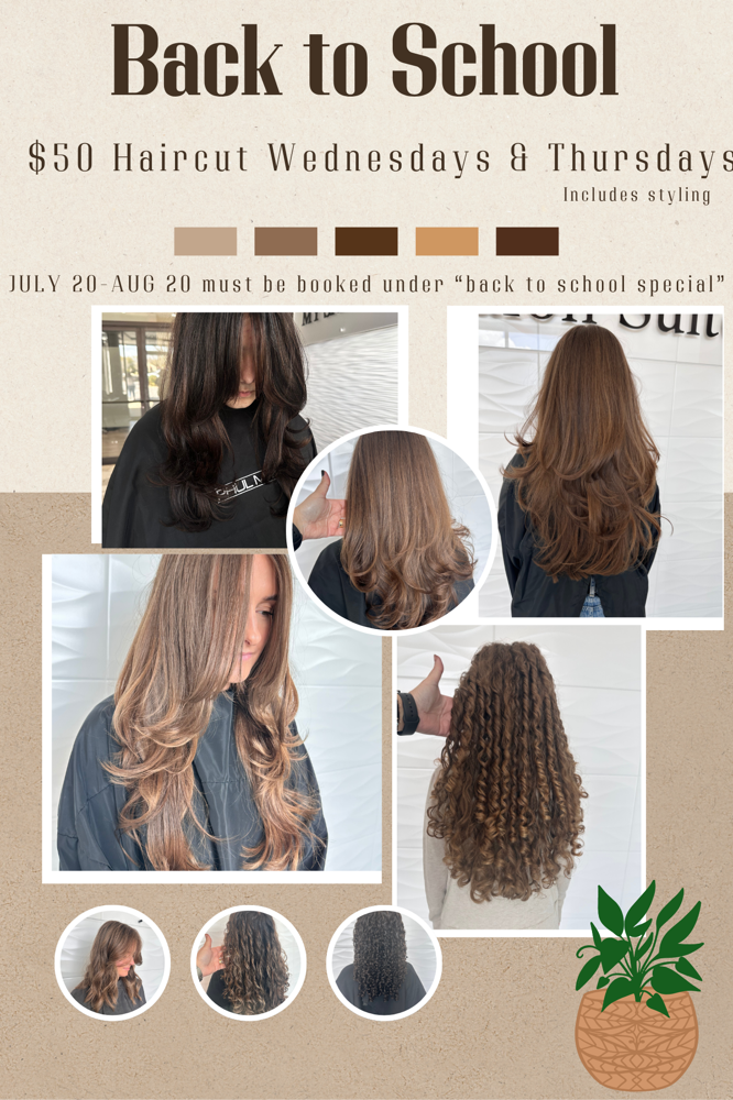 📚 Back To School Haircut Special