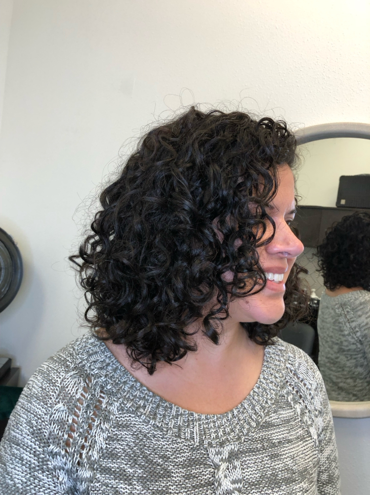 Curly Womens Hair Cut