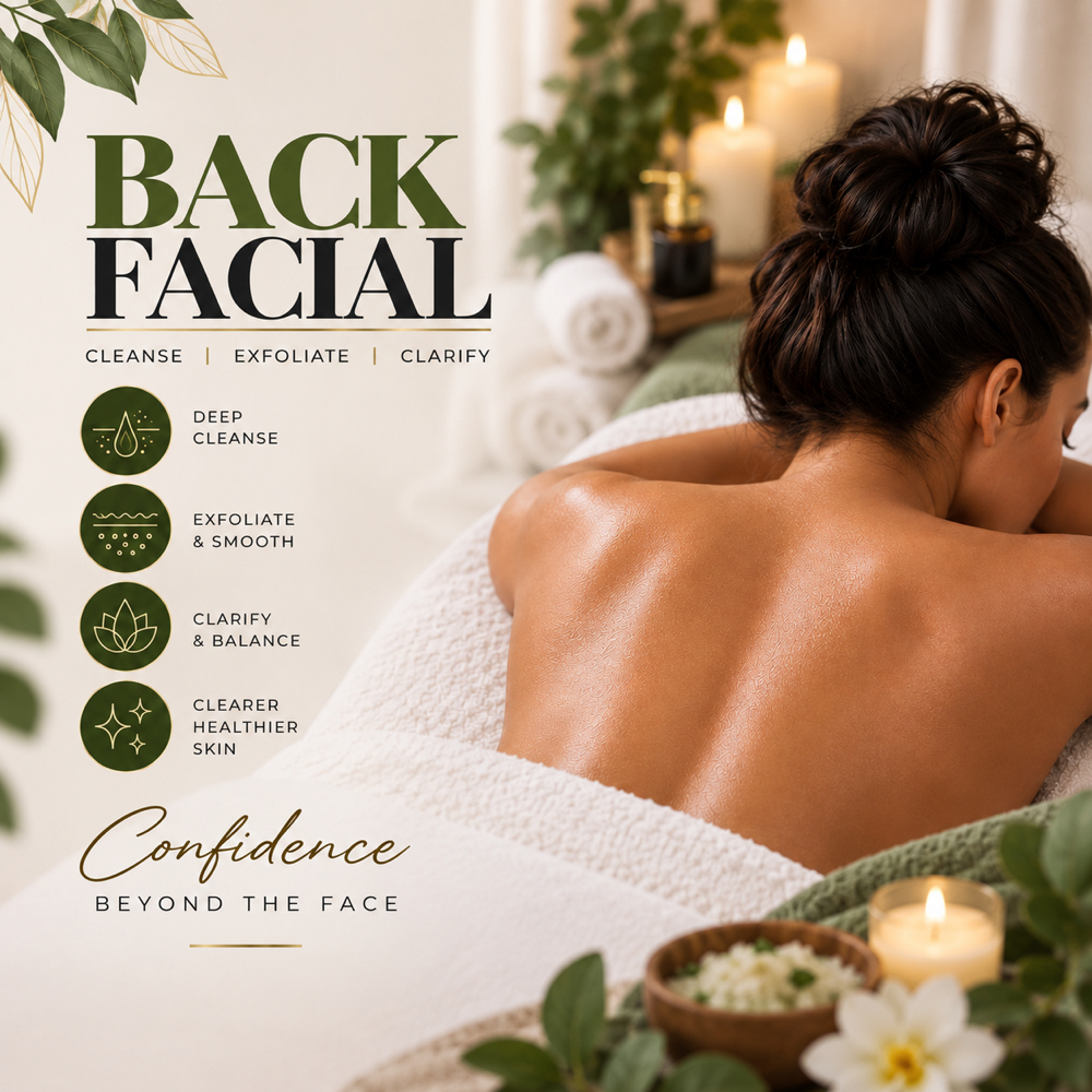 Back Facial at Kallima Spa in Dover, DE