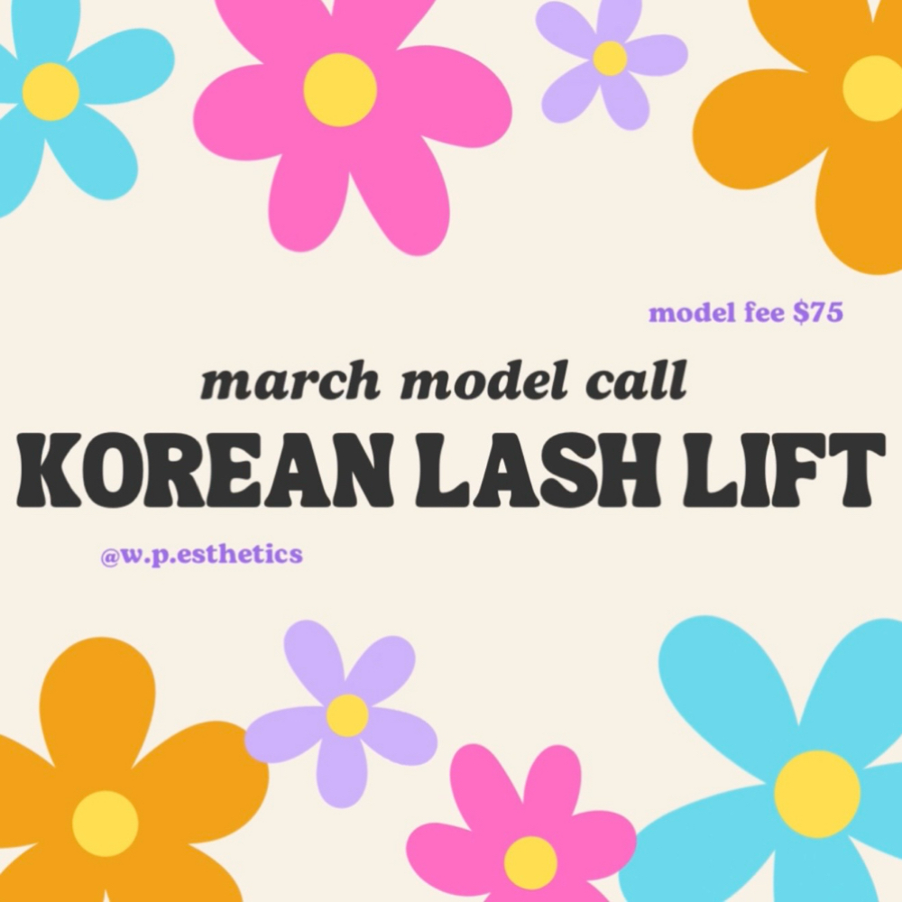 March Lash Lift Model at Whispering Pine Esthetics in Colorado Springs, CO