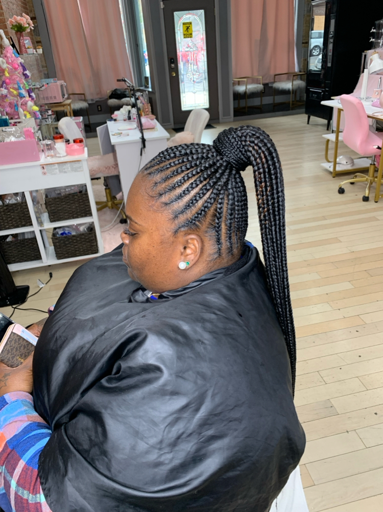 Braided Ponty Tail
