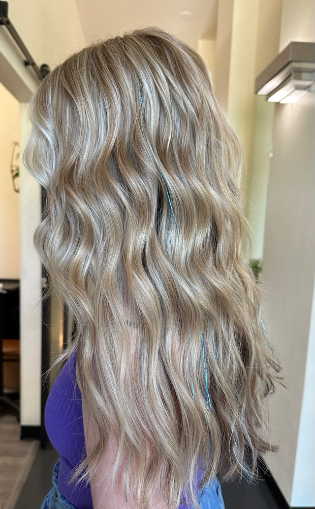 Fairy Hair Install (tinsel)