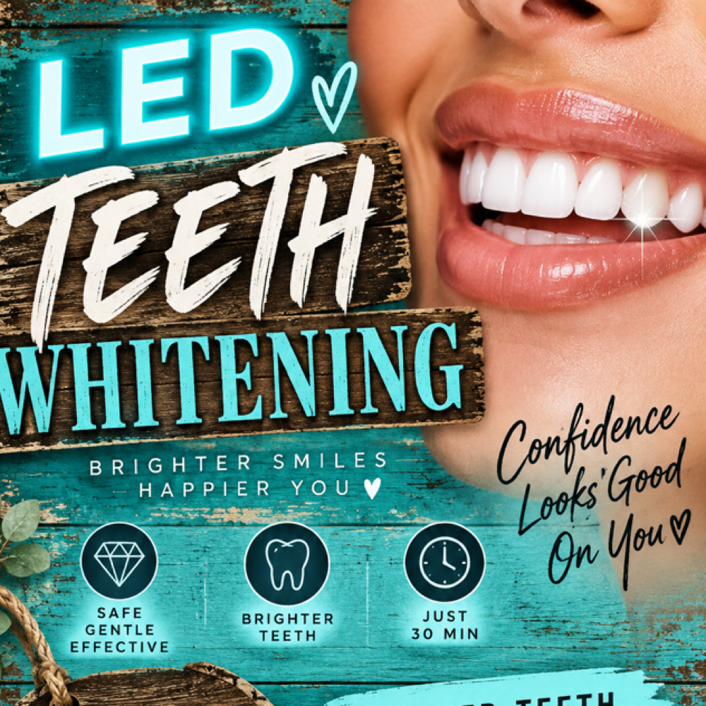 LED Teeth Whitening at Aesthetics By Darlene in Falfurrias, TX