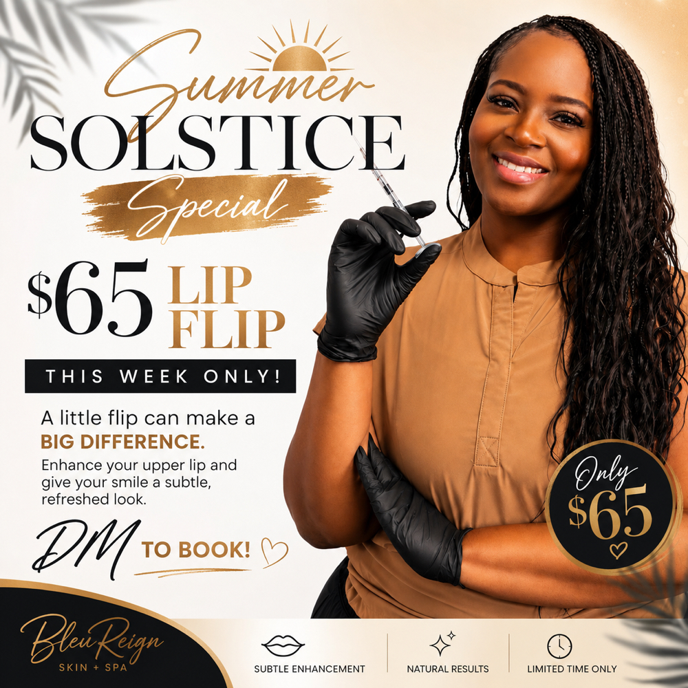 $65 Lip Flip at BleuReign Skin + Spa in Grand Prairie, TX