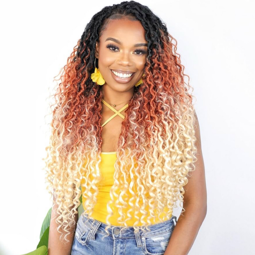 Boho Locs 18” at Queen’z & King’z Barber Salon in Murrieta, CA