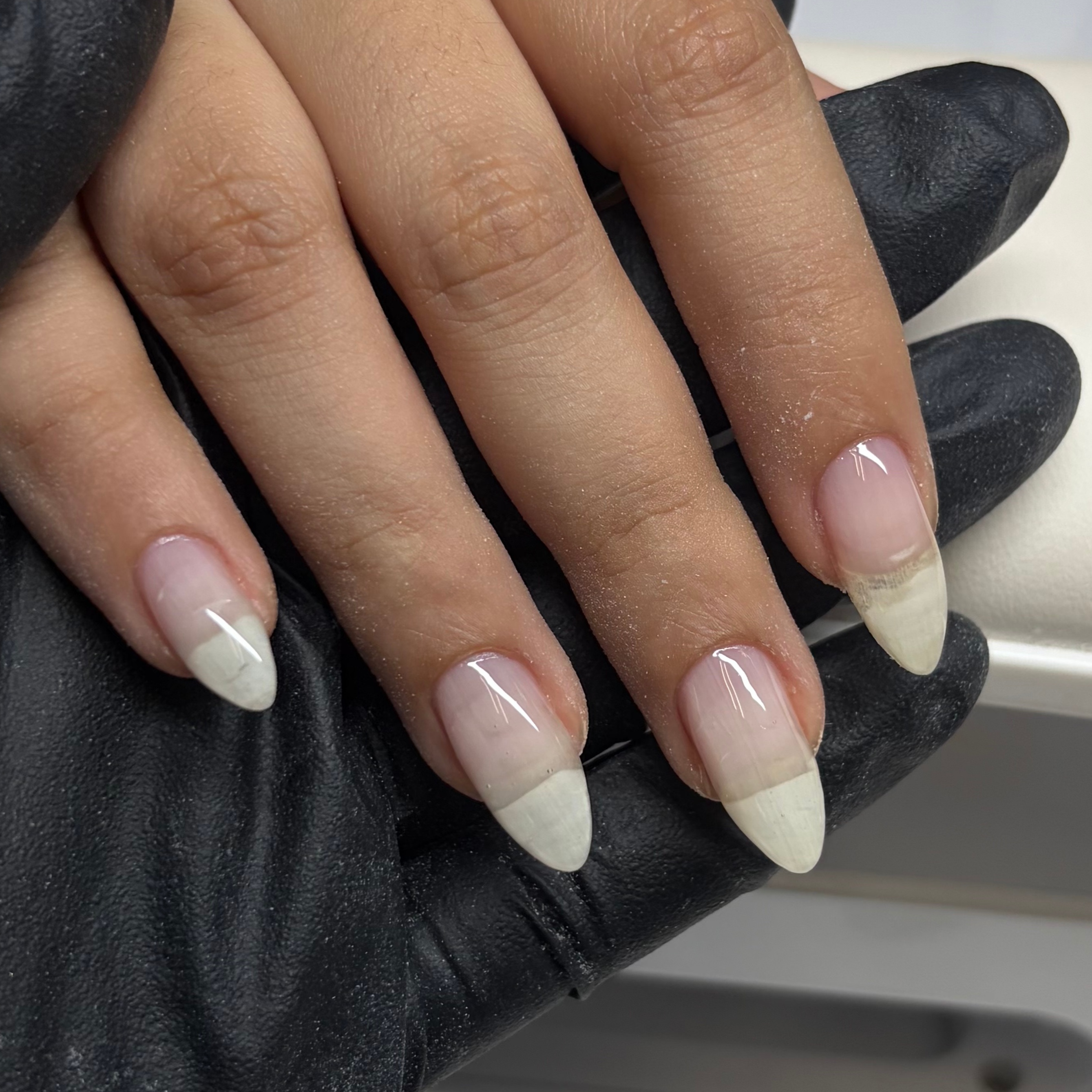 ₊˚⊹ᰔ structured mani at KK NAIL STUDIOS in West Sacramento, CA