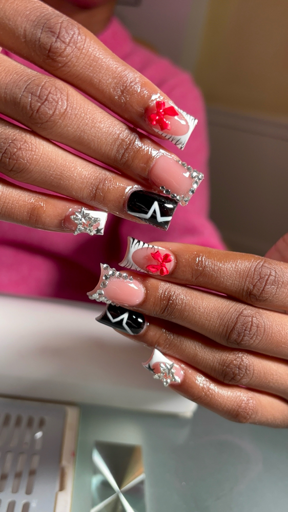 Glam Duckies at nailsbymal3iah in Americus, GA