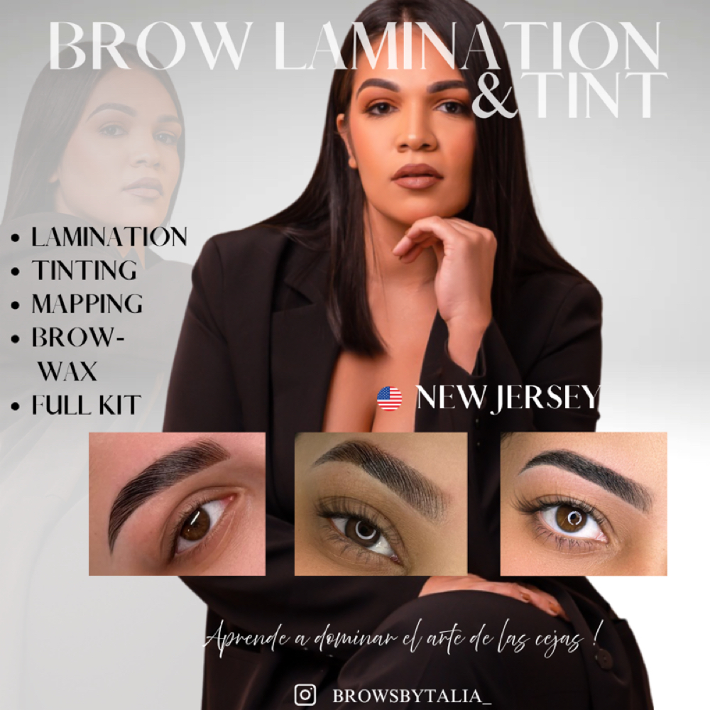 Lami & Tint Private Training at Brows by Talia Studio in somerset, NJ