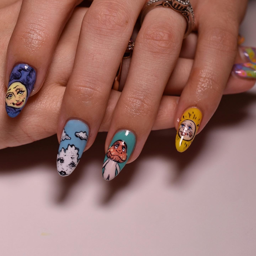 Structured Mani Fill