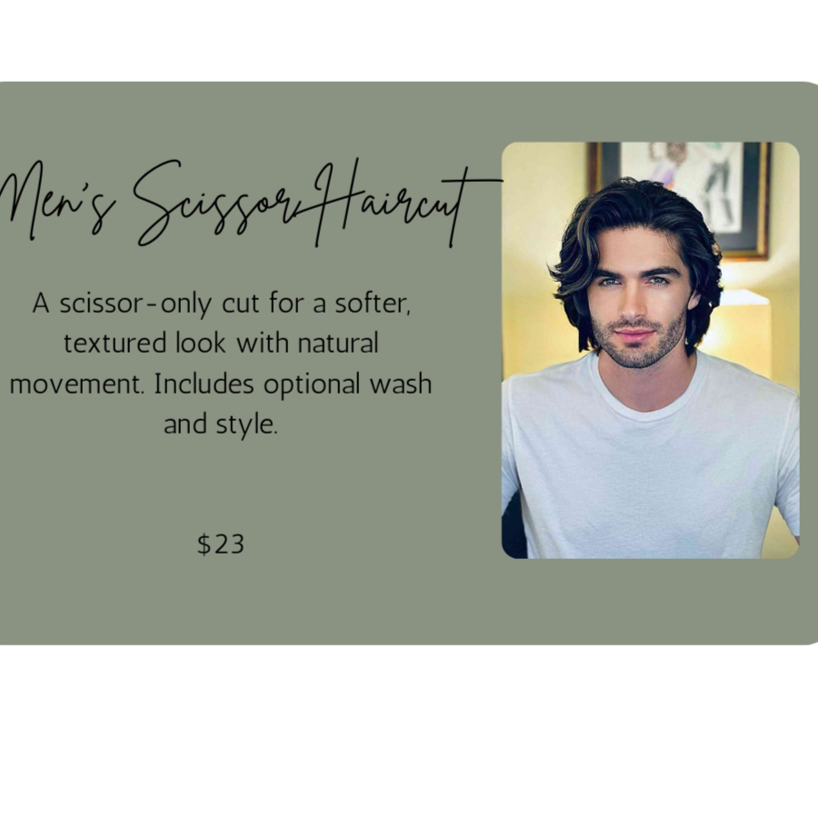 Men's Scissor Cut