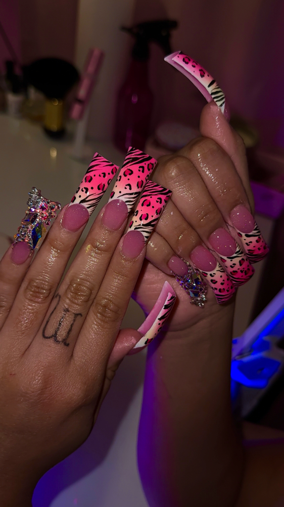 XL - XXL Acrylic Nails