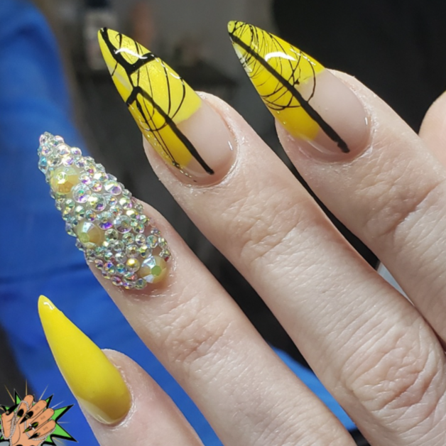 Superstar Glam- Tier 3 Art (New) at 425 Nail Bar & Pedicure Lounge in Richmond, VA