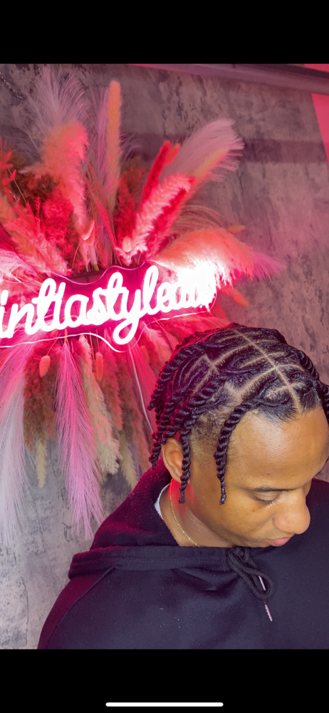 Men 2 Strand Twist