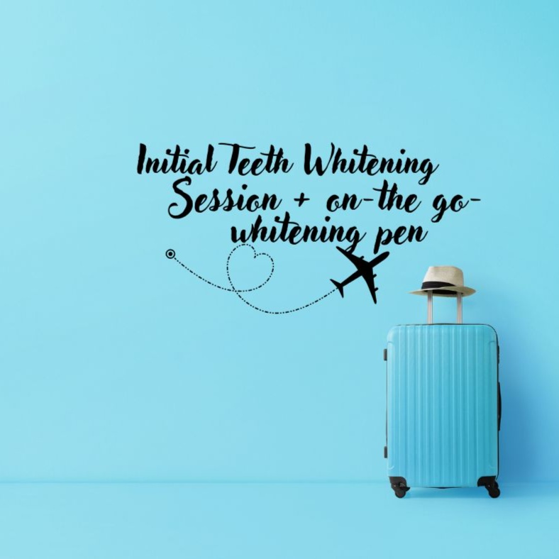 Initial Session + On the Go Pen at Roaming Smiles Teeth Whitening in Cottleville, MO