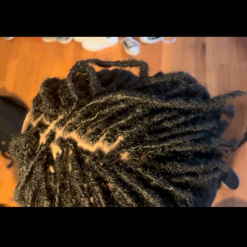 Micro Loc Retie at The Braid Society in Olive Branch, MS