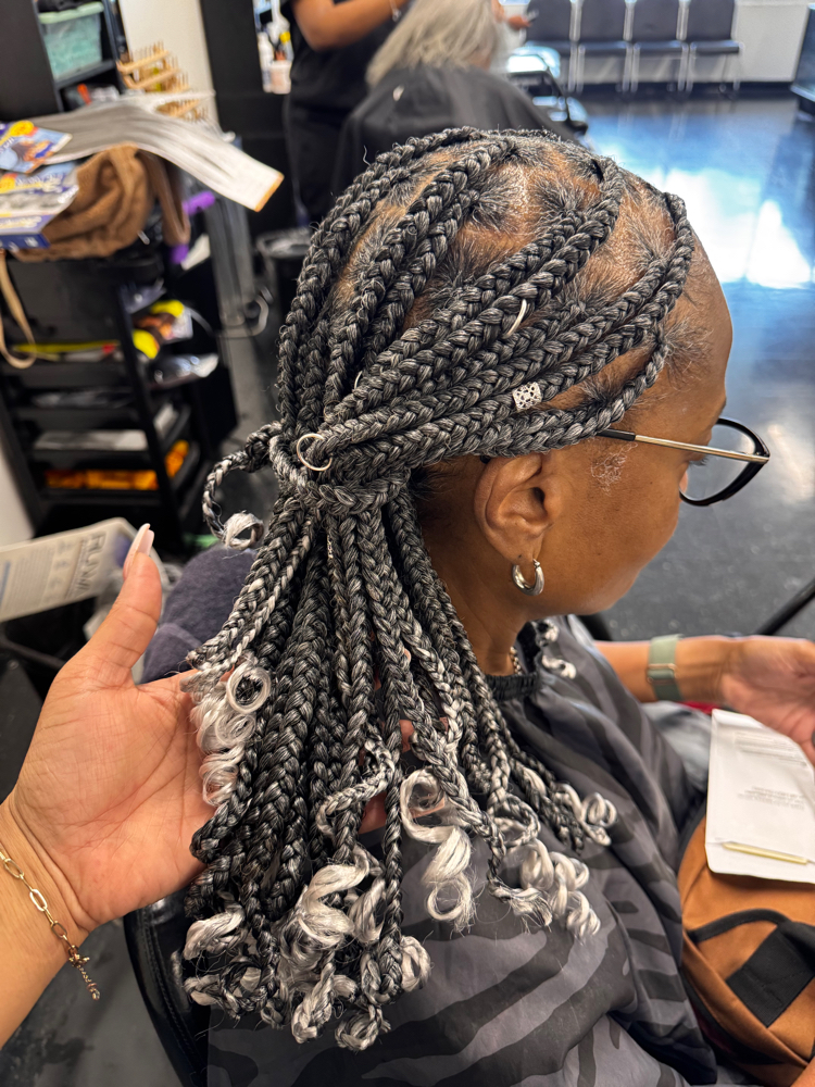 Knotless Braids Large