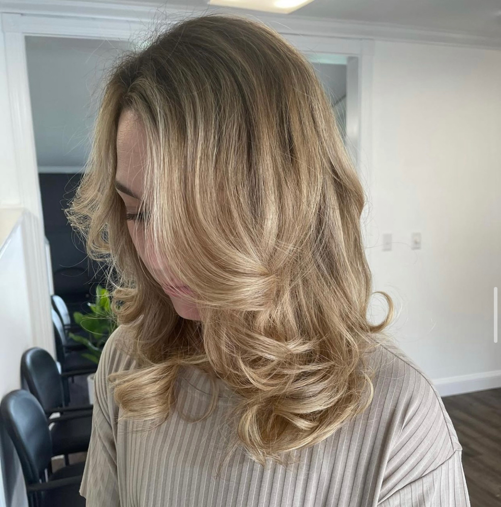Blowout/ Roller Curls at Mane By Mads in Portsmouth, OH