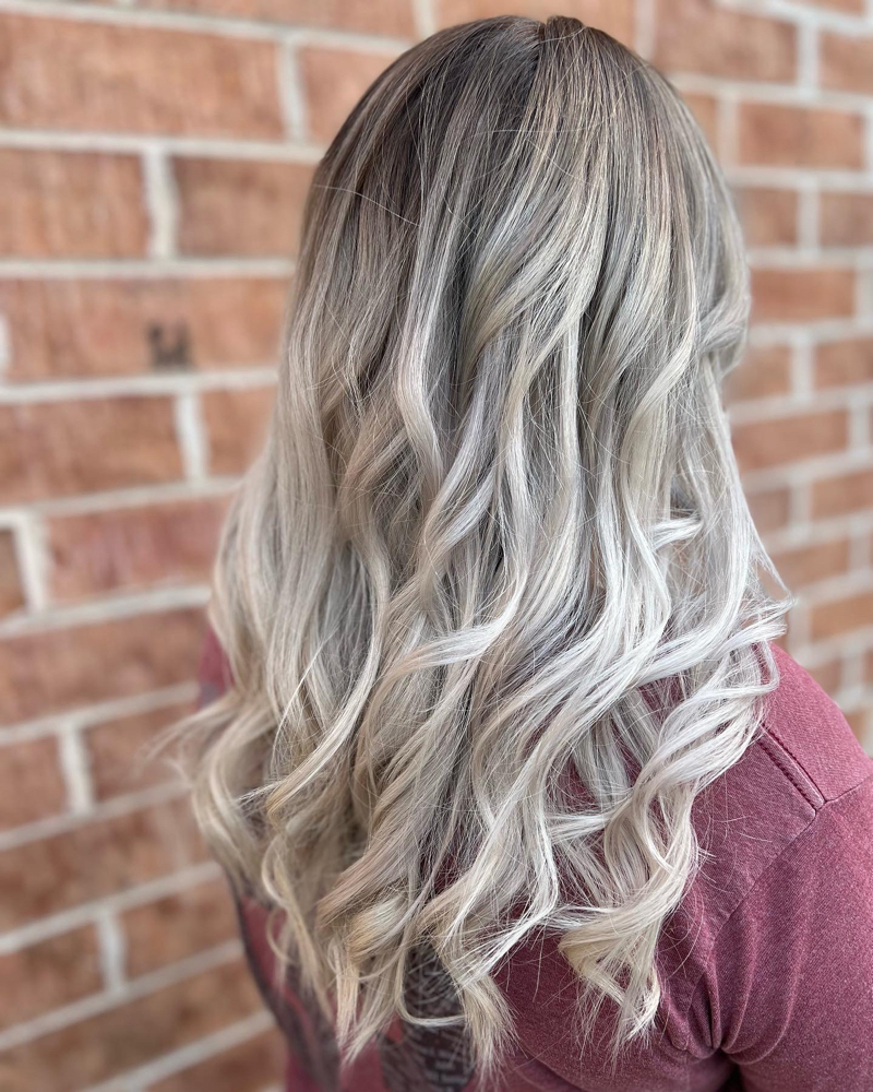 Platinum Blonding, Cut, & Treatment at Alexis Jaë Studios in Dover, DE