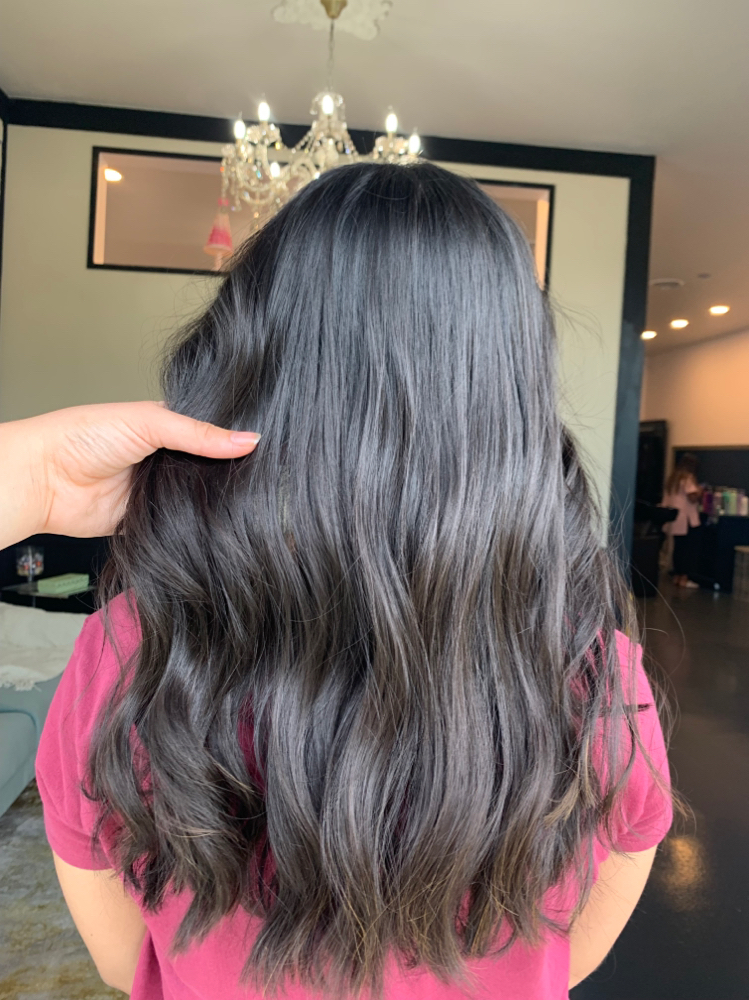 Root Retouch & Haircut