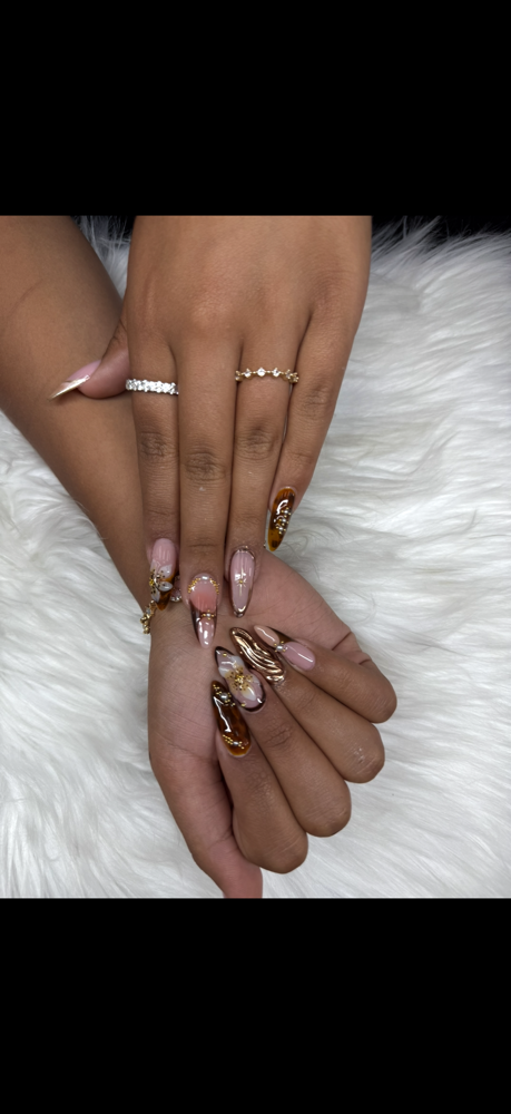 Gel X Full Set-Medium w/Gel Polish