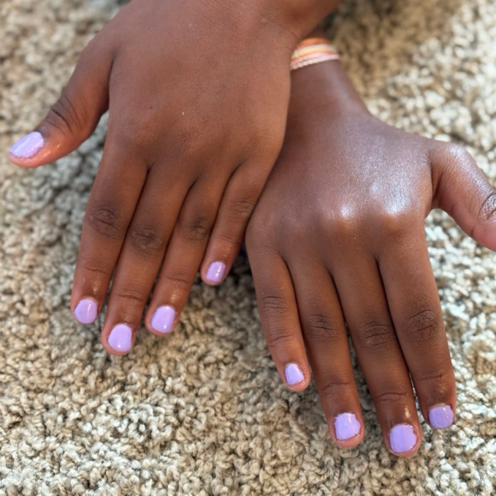 Kids Manicure Regular Polish at Lust Nails and Spa in Columbia, SC