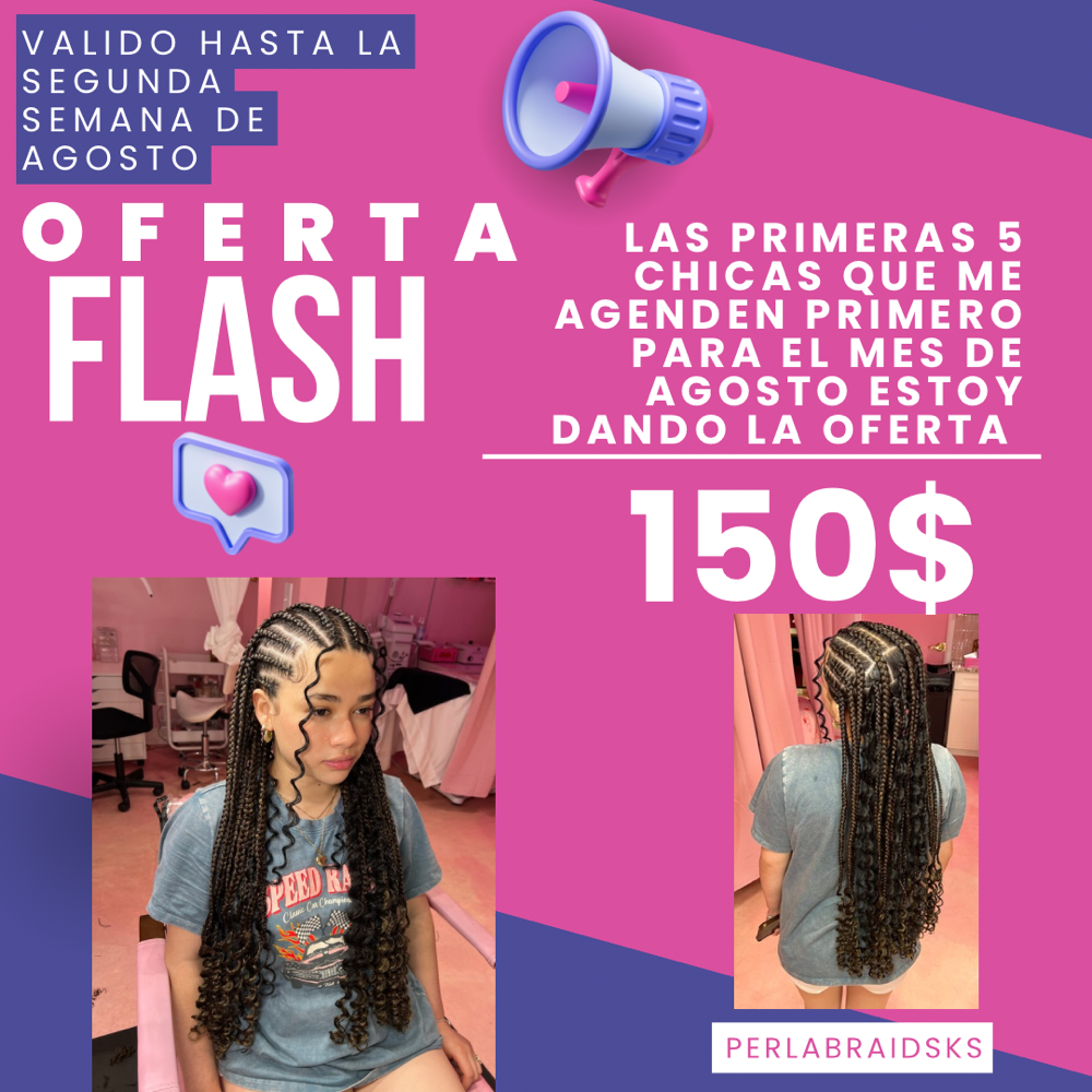 Oferta Flash 150$ Fulany Braids