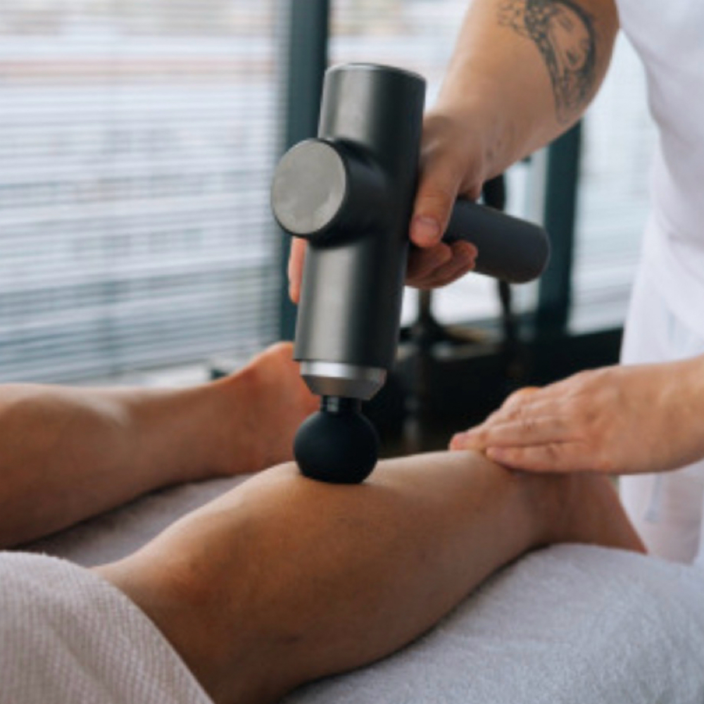 Percussion Gun at West View Salon & Spa in Fairview Park, OH