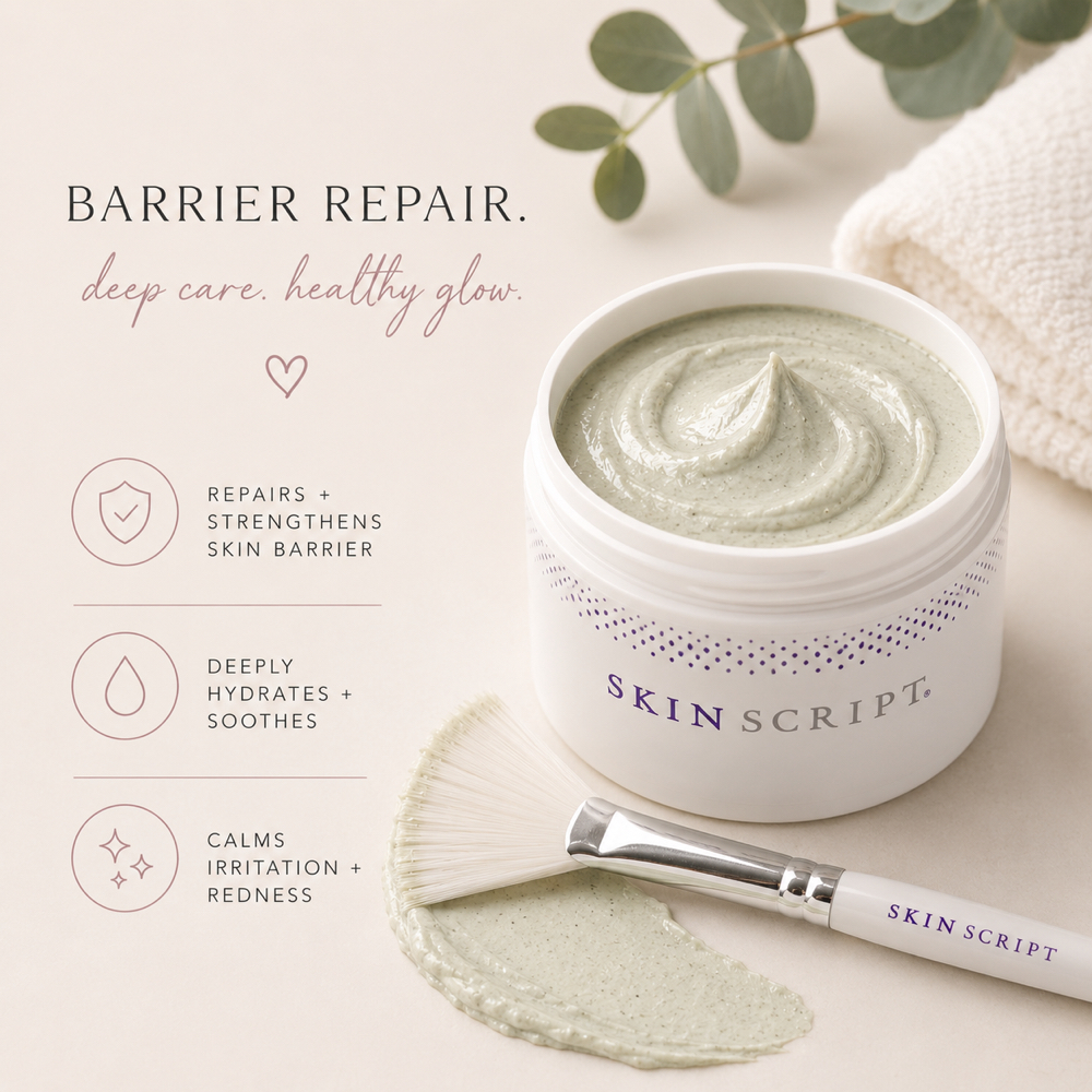 Barrier Repair Double Mask Facial at Mountain Glow Esthetics in Newland, NC
