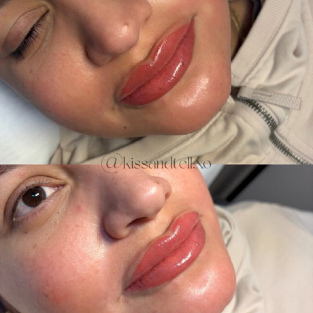 6–8 Week Lip Blush Touch-Up at Kiss & Tell Beauty INK in NY, NY