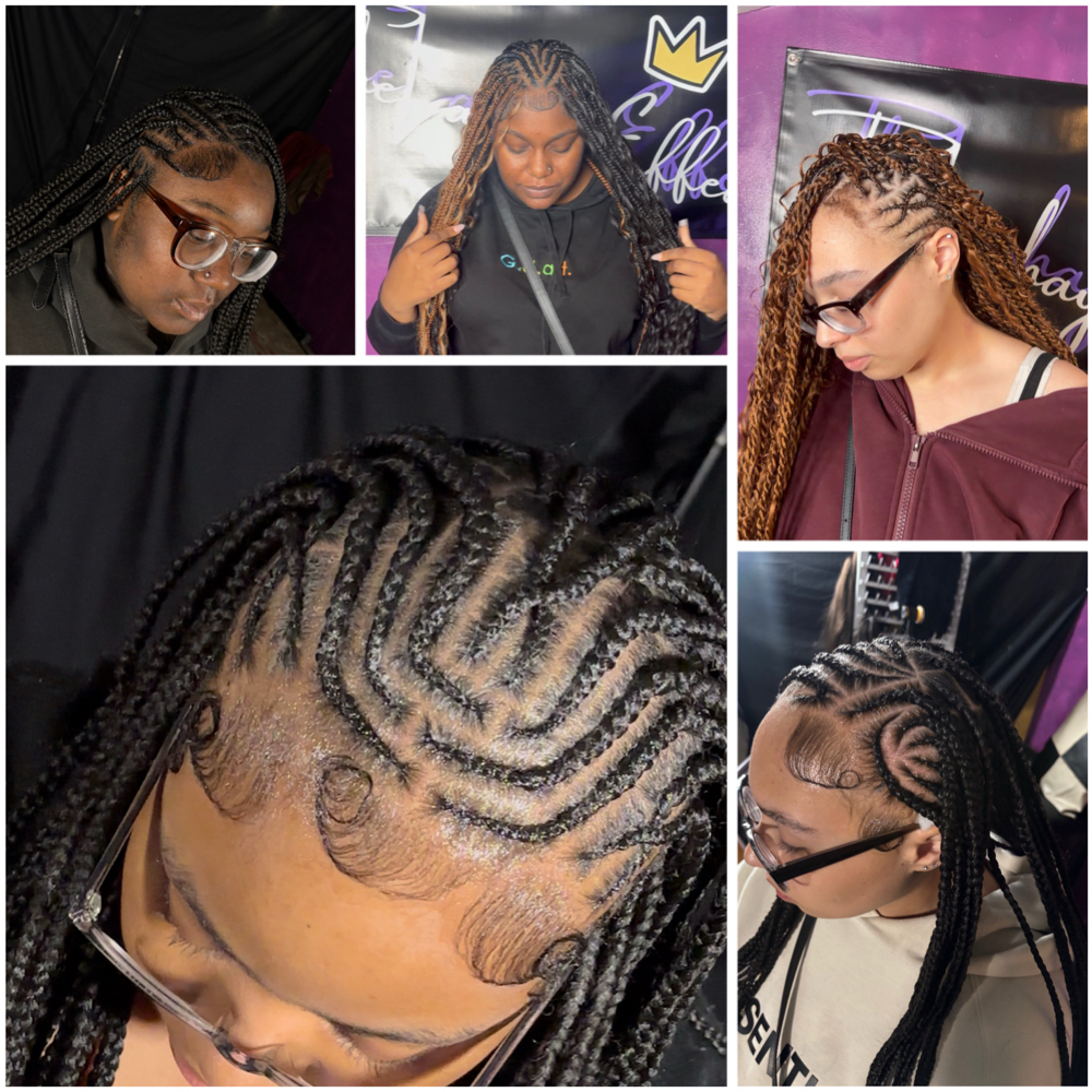 Fulani (Braids/Twist) at TheLashayyEffect in Madison, WI