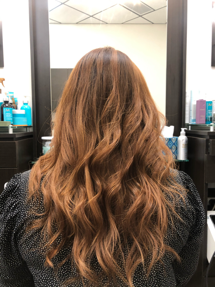 Color all over no blow dry