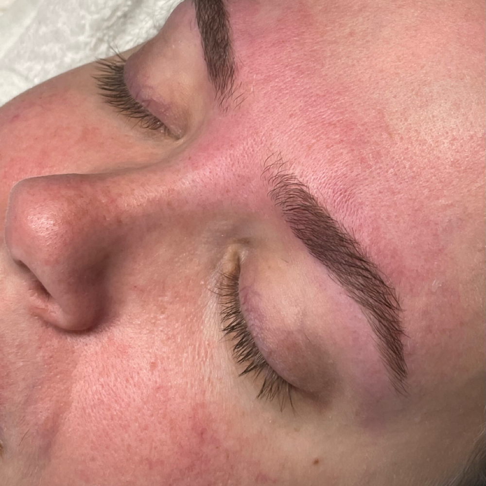 Brow Shaping & Tint at Raine Esthetics in Pendleton, IN