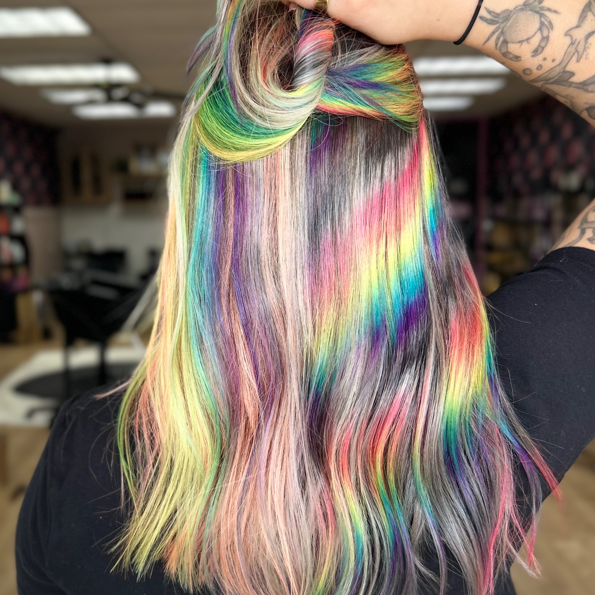 Vivid Color Package πΈ at The Hair Lounge in hurst, TX