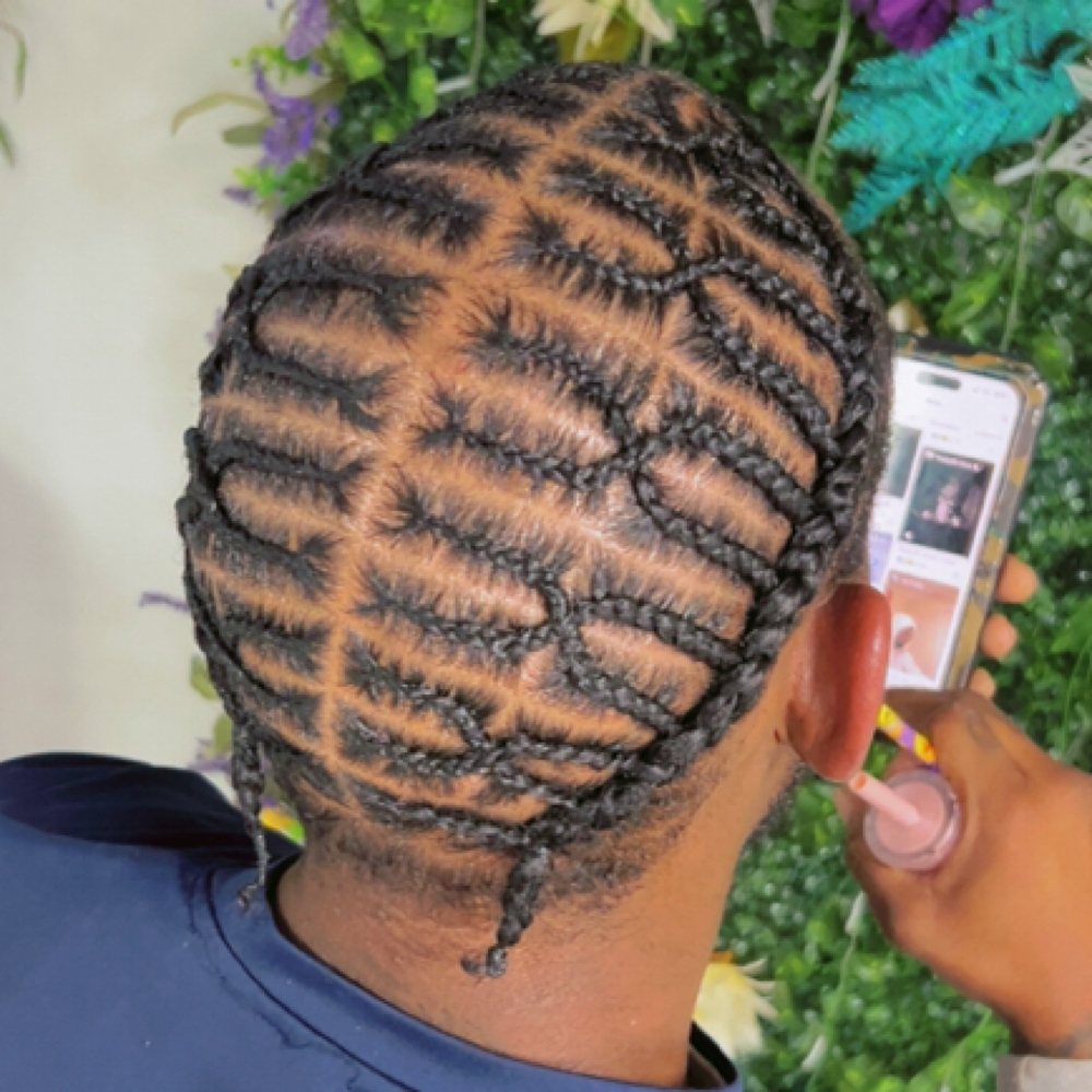 Braids To Scalp 🎱 at Kiwaja Handz in Terrytown, LA
