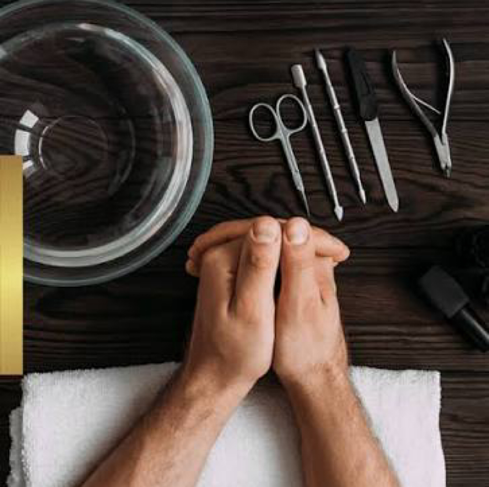 Men’s Manicure at Sucre Nail Studio And Day Spa in Chicago, IL