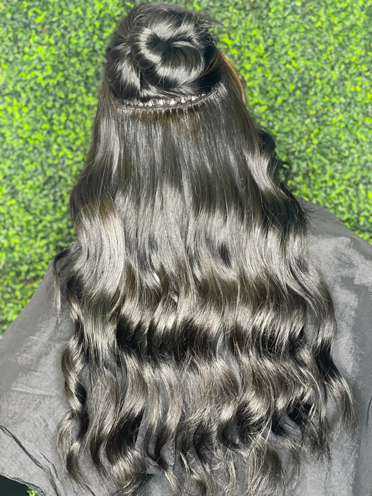 NBR/Handtied Extensions install
