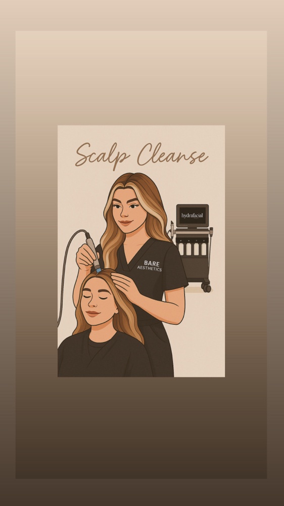 The Scalp Cleanse at BARE AESTHETICS LA in Downey, CA