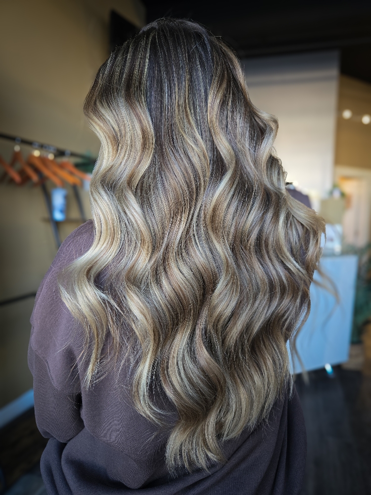 Full Balayage + haircut Blowdry