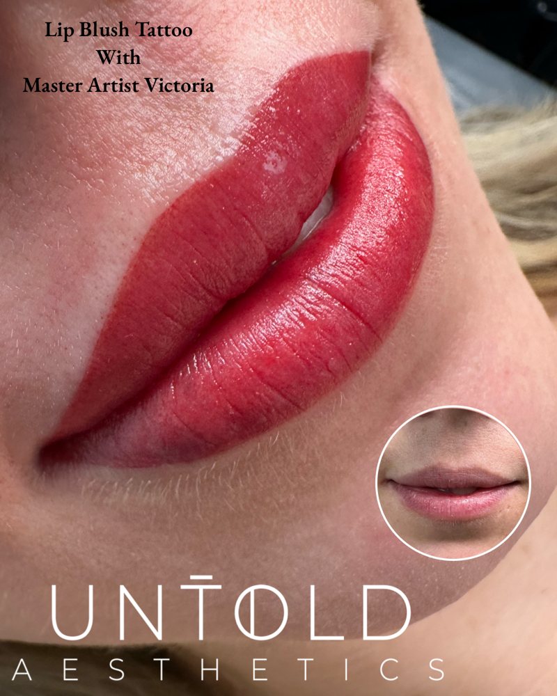 Lip Blushing Tattoo
