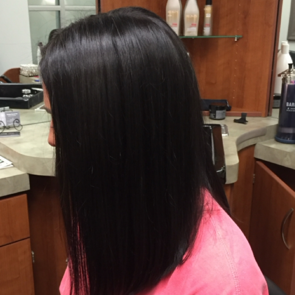 Retouch Base Color Cut and Blow-Dry at Vintage Beauty Bar in 23060