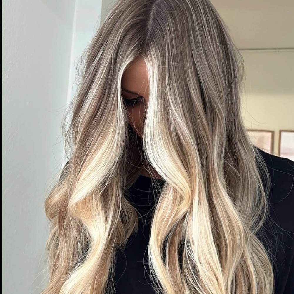 Money Piece/ Face Frame + Style at West View Salon & Spa in Fairview Park, OH