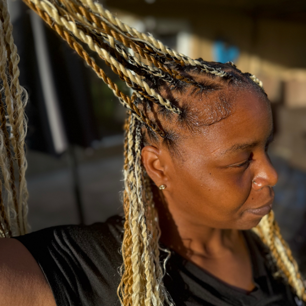 Island Twist at Jae's Signature Braids in Gladstone, MO