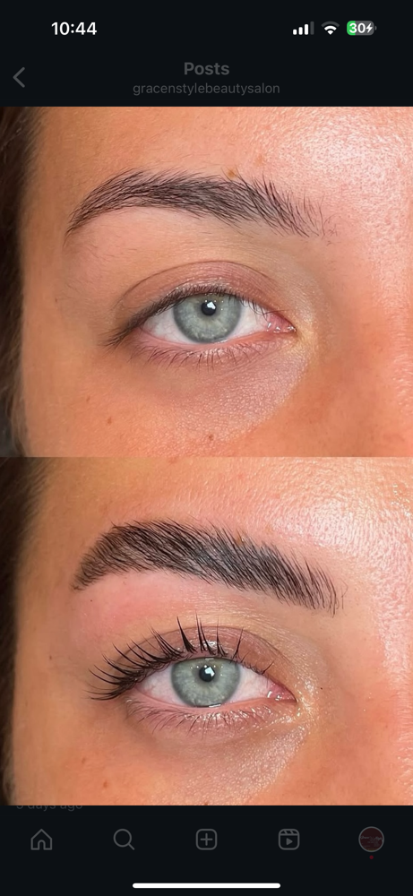 Eyebrow Lamination