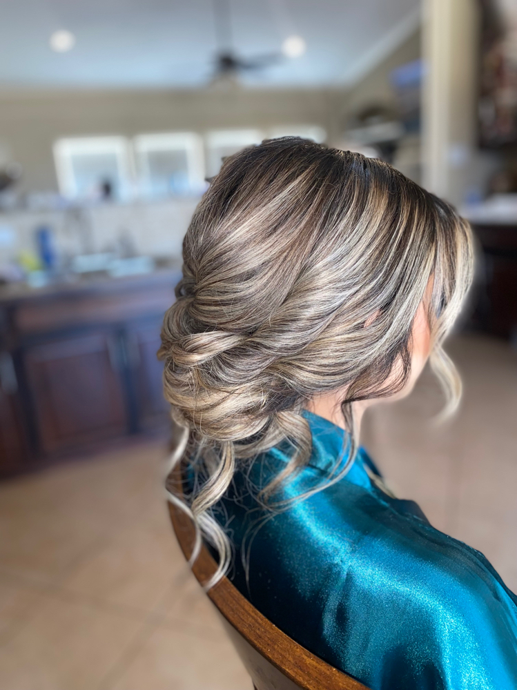 ON-LOCATION UPDO/STYLE(deposit)