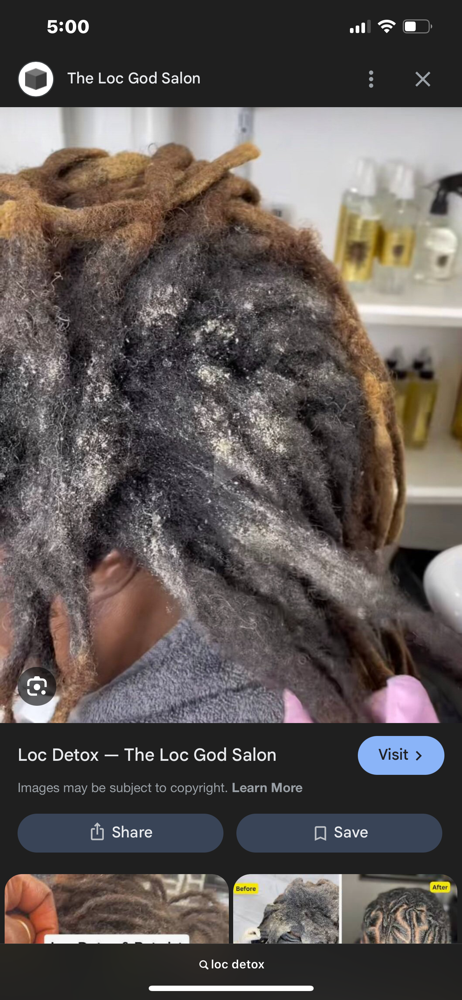 Hair Detox (Long Locs) at LoveLocsByMae.com in Albany, GA