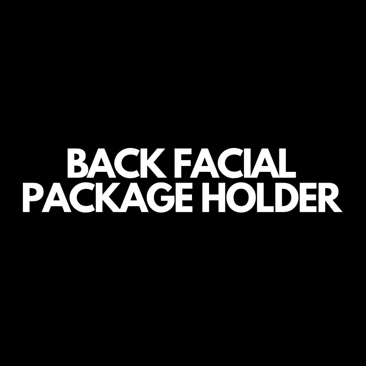 Back Facial Package Holder